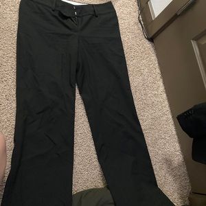 Black LOFT trousers